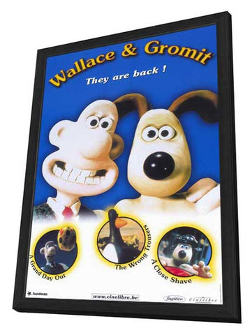 Wallace & Gromit: The Best of Aardman Animation 11 x 17 Movie Poster - Style B - in Deluxe Aluminum Frame
