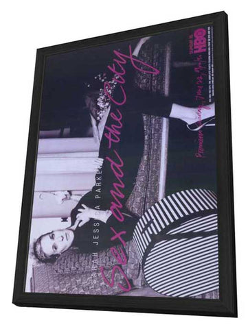 Sex and the City (TV) 11 x 17 TV Poster - Style A - in Deluxe Aluminum Frame