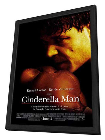 Cinderella Man 11 x 17 Movie Poster - Style C - in Deluxe Aluminum Frame