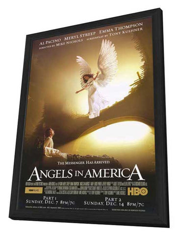 Angels in America 11 x 17 Movie Poster - Style A - in Deluxe Aluminum Frame