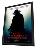 V for Vendetta 11 x 17 Movie Poster - Style A - in Deluxe Aluminum Frame
