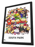 South Park 11 x 17 TV Poster - Style A - in Deluxe Aluminum Frame