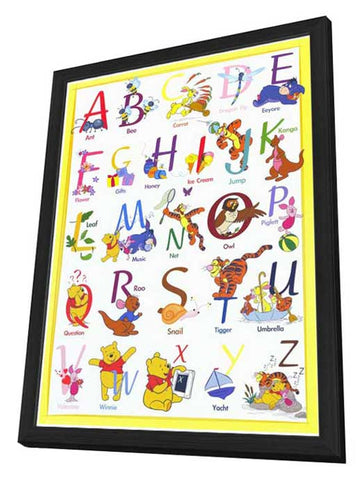Winnie The Pooh - Gallery Collection 11 x 17 Movie Poster - Style B - in Deluxe Aluminum Frame