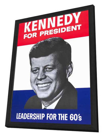 Kennedy For President 11 x 17 Movie Poster - Style A - in Deluxe Aluminum Frame