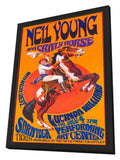 Neil Young and Crazy Horse 11 x 17 Music Poster - Style A - in Deluxe Aluminum Frame