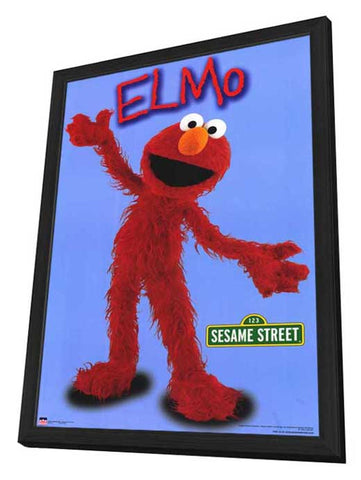 Sesame Street 11 x 17 TV Poster - Style C - in Deluxe Aluminum Frame