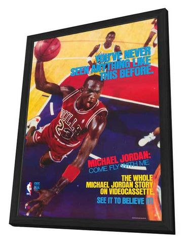 Michael Jordan: Come Fly with Me 11 x 17 Movie Poster - Style A - in Deluxe Aluminum Frame