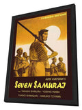 Seven Samurai 11 x 17 Movie Poster - Italian Style A - in Deluxe Aluminum Frame