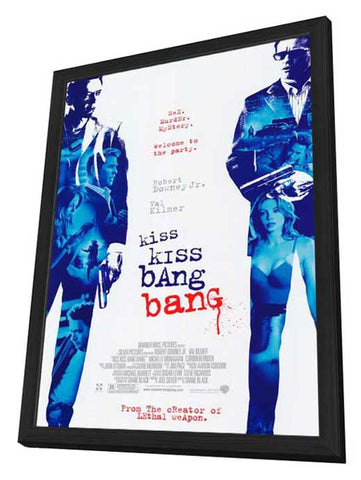 Kiss Kiss, Bang Bang 11 x 17 Movie Poster - Style A - in Deluxe Aluminum Frame