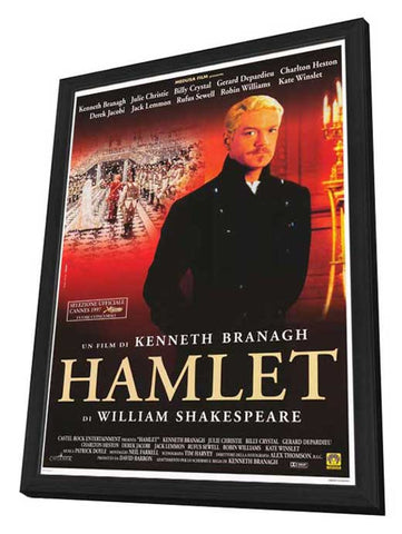 Hamlet 11 x 17 Movie Poster - Style B - in Deluxe Aluminum Frame
