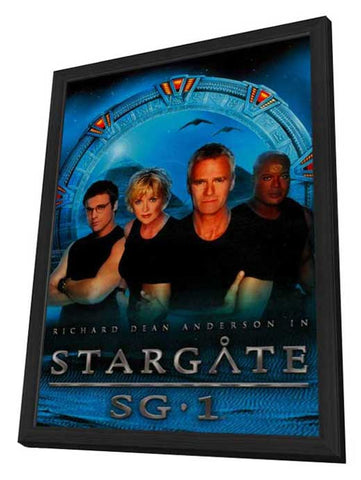 Stargate SG-1 11 x 17 TV Poster - Style C - in Deluxe Aluminum Frame