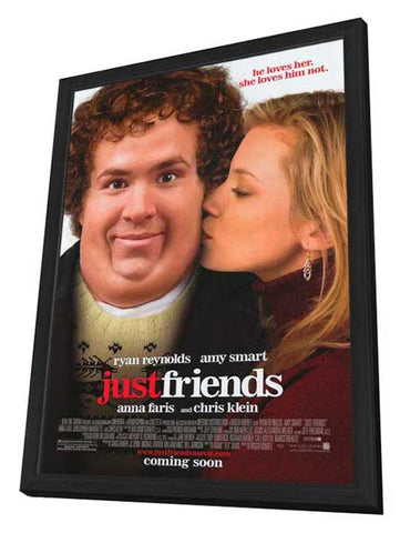 Just Friends 11 x 17 Movie Poster - Style A - in Deluxe Aluminum Frame