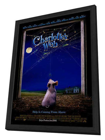 Charlotte's Web 11 x 17 Movie Poster - Style A - in Deluxe Aluminum Frame
