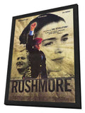 Rushmore 11 x 17 Movie Poster - French Style A - in Deluxe Wood Frame