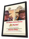 Big Jake 11 x 17 Movie Poster - Style B - in Deluxe Aluminum Frame