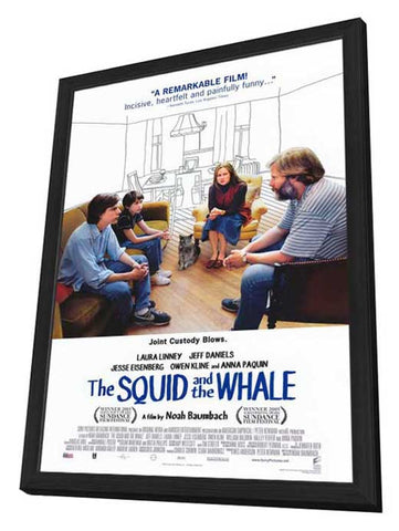 The Squid and the Whale 11 x 17 Movie Poster - Style A - in Deluxe Aluminum Frame