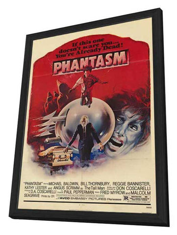 Phantasm 11 x 17 Movie Poster - Style B - in Deluxe Aluminum Frame