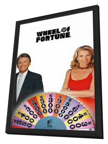 Wheel of Fortune 11 x 17 TV Poster - Style A - in Deluxe Aluminum Frame