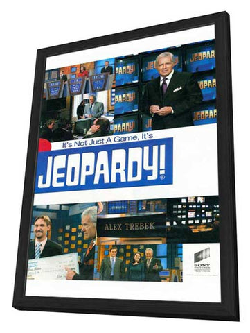 Jeopardy (TV) 11 x 17 TV Poster - Style A - in Deluxe Aluminum Frame