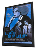 Elevator to the Gallows 11 x 17 Movie Poster - Style B - in Deluxe Aluminum Frame