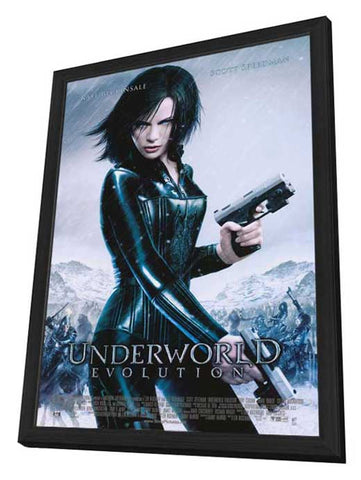 Underworld: Evolution 11 x 17 Movie Poster - Style B - in Deluxe Aluminum Frame