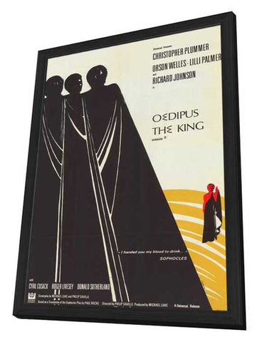Oedipus the King 11 x 17 Movie Poster - Style C - in Deluxe Aluminum Frame