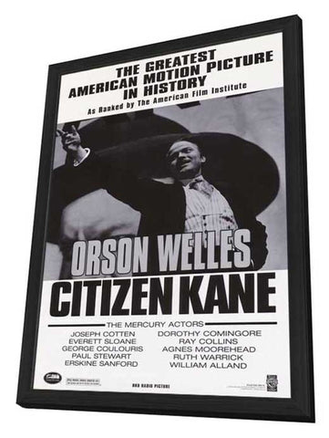 Citizen Kane 11 x 17 Movie Poster - Style A - in Deluxe Aluminum Frame