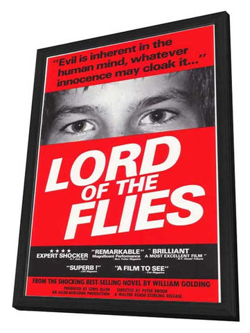 Lord of the Flies 11 x 17 Movie Poster - Style A - in Deluxe Aluminum Frame
