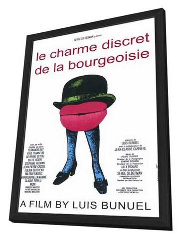 The Discreet Charm of the Bourgeoisie 11 x 17 Movie Poster - French Style A - in Deluxe Aluminum Frame