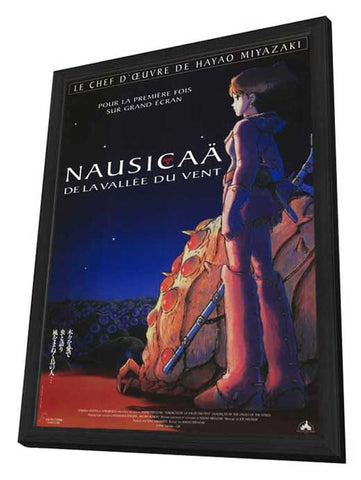 Nausicaä of the Valley of the Winds 11 x 17 Movie Poster - French Style A - in Deluxe Aluminum Frame