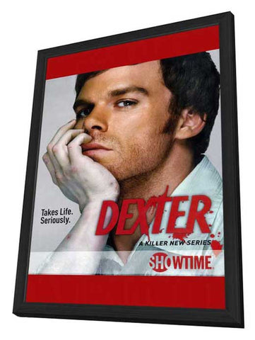 Dexter (TV) 11 x 17 TV Poster - Style A - in Deluxe Aluminum Frame