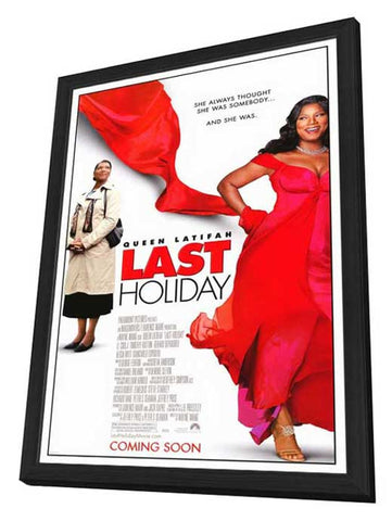 Last Holiday 11 x 17 Movie Poster - Style A - in Deluxe Aluminum Frame
