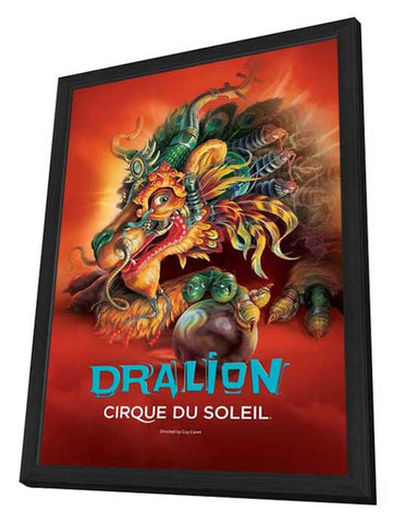 Cirque du Soleil - Dralion™ 11 x 17 Cirque du Soliel Poster - in Deluxe Aluminum Frame