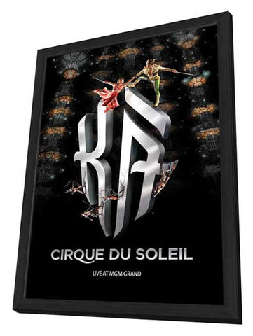 Cirque du Soleil - KÀ™ 11 x 17 Cirque du Soliel Poster - in Deluxe Aluminum Frame