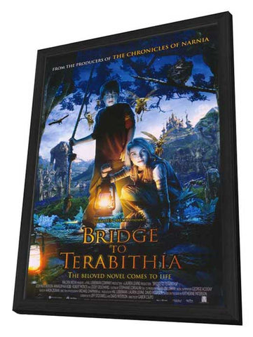 Bridge to Terabithia 11 x 17 Movie Poster - Style B - in Deluxe Aluminum Frame
