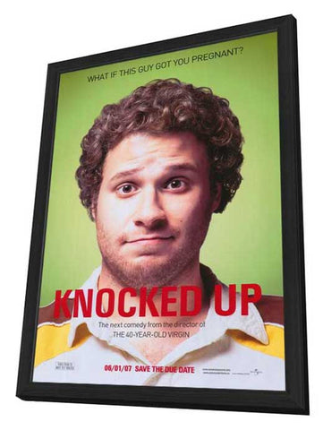 Knocked Up 11 x 17 Movie Poster - Style A - in Deluxe Aluminum Frame