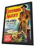Customs Agent 11 x 17 Movie Poster - Style A - in Deluxe Aluminum Frame