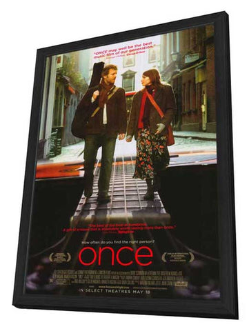 Once 11 x 17 Movie Poster - Style A - in Deluxe Aluminum Frame