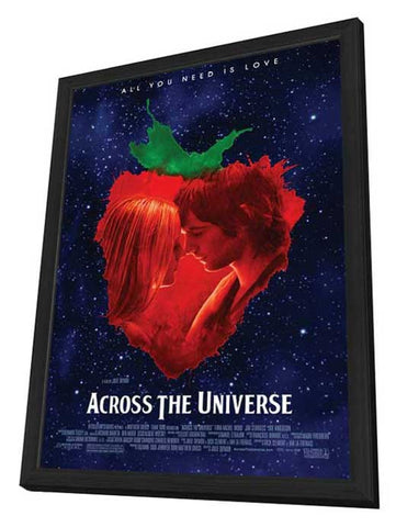 Across the Universe 11 x 17 Movie Poster - Style A - in Deluxe Aluminum Frame