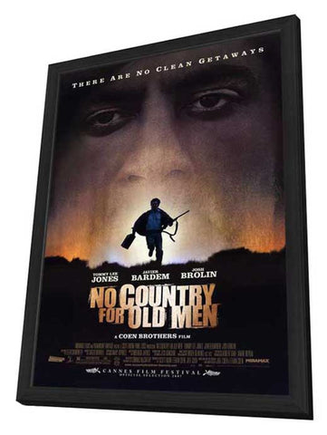 No Country For Old Men 11 x 17 Movie Poster - Style A - in Deluxe Aluminum Frame