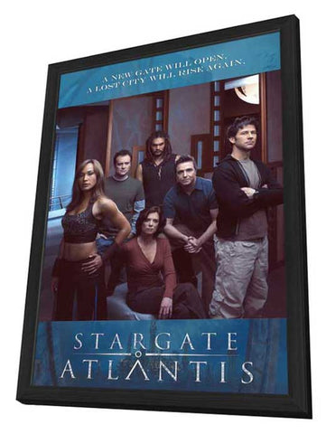 Stargate: Atlantis 11 x 17 TV Poster - Style C - in Deluxe Aluminum Frame