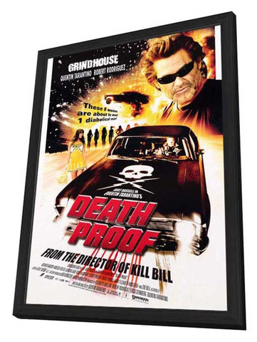Death Proof 11 x 17 Movie Poster - Style A - in Deluxe Aluminum Frame
