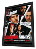 Criminal Minds 11 x 17 TV Poster - Style B - in Deluxe Aluminum Frame