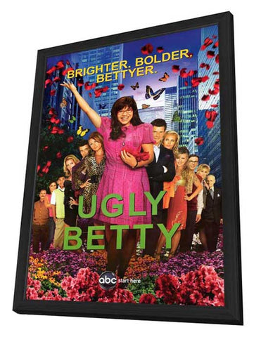 Ugly Betty 11 x 17 TV Poster - Style C - in Deluxe Aluminum Frame