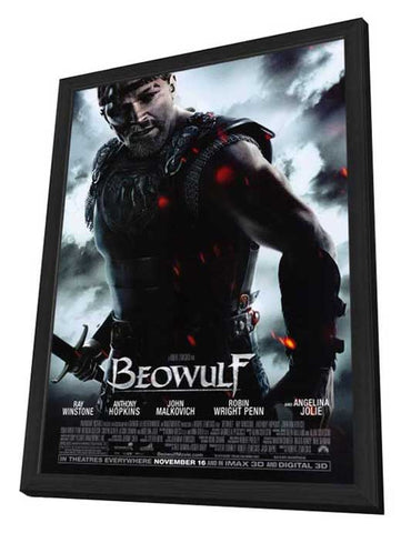 Beowulf 11 x 17 Movie Poster - Style C - in Deluxe Aluminum Frame