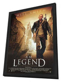 I Am Legend 11 x 17 Movie Poster - Style C - in Deluxe Aluminum Frame