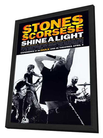 The Rolling Stones 11 x 17 Movie Poster - Style A - in Deluxe Aluminum Frame