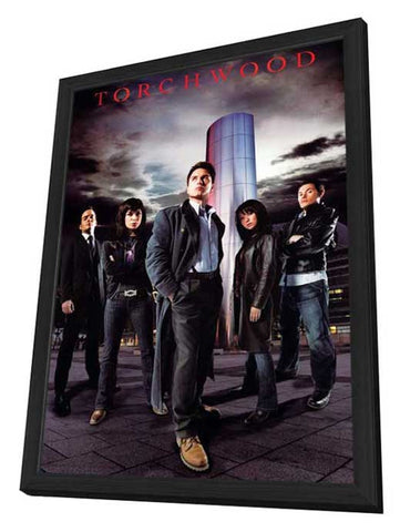 TorchAluminum 11 x 17 TV Poster - Style D - in Deluxe Aluminum Frame