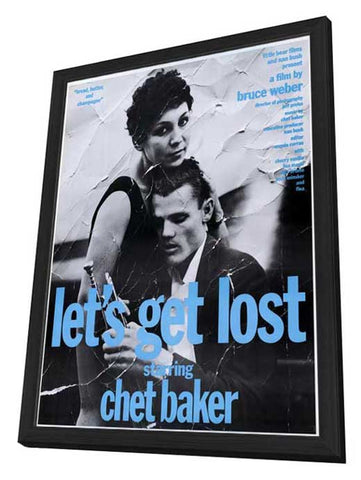 Let's Get Lost 11 x 17 Movie Poster - Style D - in Deluxe Aluminum Frame