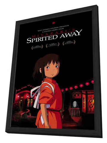 Spirited Away 11 x 17 Movie Poster - Style E - in Deluxe Aluminum Frame